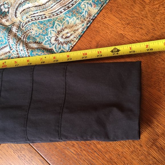 RANK Vintage Black Band Style Jacket XL Retro Button Cotton Blend Rocker Blazer - Picture 11 of 13